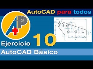 AutoCAD Básico - Ejercicio 10