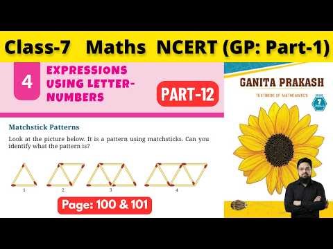 Class 7 Maths Ganita Prakash Chapter 4 Expressions Using Letter Numbers | Part 12