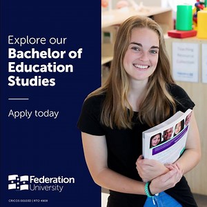 38 reactions · 7 comments | Fed offers many pathways to a career in teaching. If you didn’t get the ATAR you hoped for, you can still become a teacher in just over four years. | Federation University Australia | Facebook