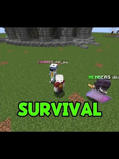 Join Best Survival Public Smp Server For Minecraft | Java + PE | 24/7 Online | Free To Join