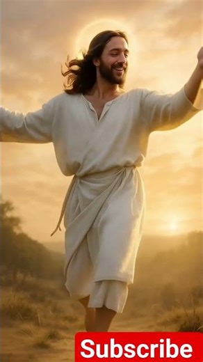 “Divine Dance Moves 🌟 | Jesus in Joy | 8K 3D #jesus #love #blessings #divinelight