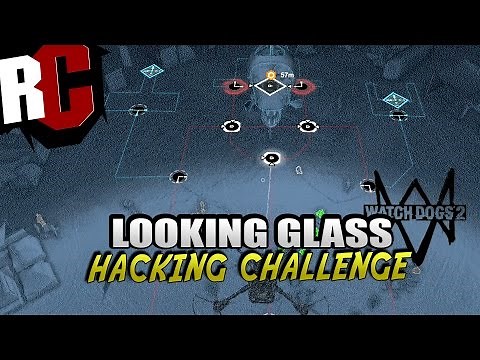 Watch Dogs 2 - Hacking Challenge in "Looking Glass" - How to solve hacker challenge in Looking Glass