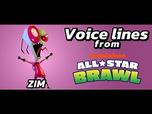 Zim - Voice Lines from Nickelodeon All-Star Brawl