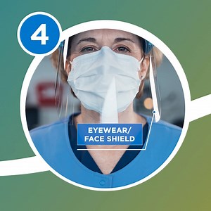 Increase safety with personal protective equipment. But donning in...