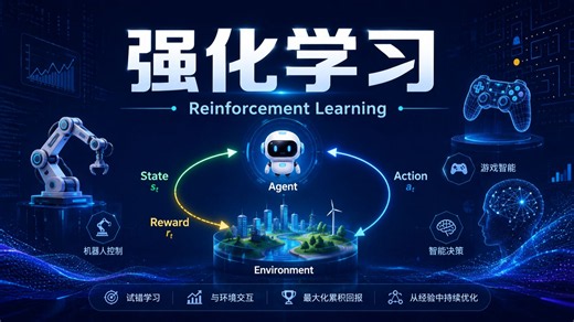 强化学习 Q-learning 精讲：Q 表价值传递、ε-greedy、训练曲线全解析