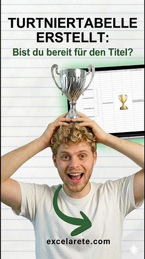 Tunierplanung mit Excelarete: Deine perfekte Tabelle (+gratis Template)
