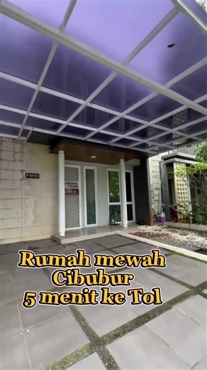 Dijual Rumah Mewah di Cibubur, Dekat Gerbang Tol!