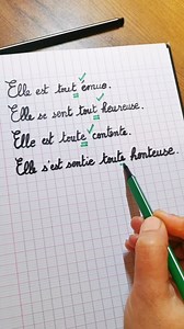 1.6K reactions · 15 shares | TOUT ou TOUTE ? Apprendre facilement le français  #mamaîtresse1 #apprendrelefrançais #learnfrench #frenchclass #frenchlesson #orthographe #delf #fle | Ma Maîtresse | Facebook