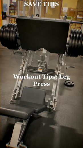 Gym Tip: Leg Press Feet Positioning to target different muscles from your legs #leg #legworkout #legpress #legpresstips #legworkouts #legs #workout #gym #muscle #muscles #grow #definition #performance #aesthetic #aesthetics