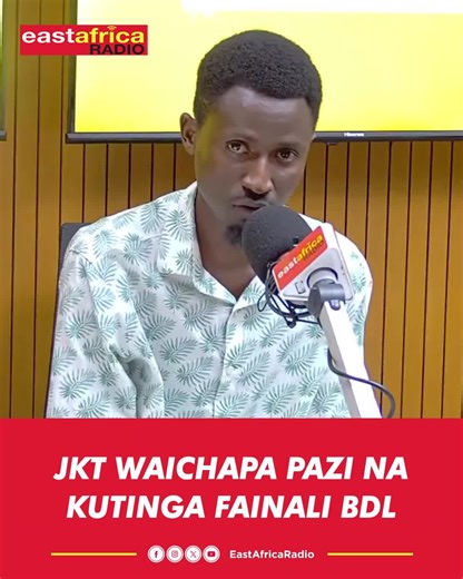 eastafricaradio on Instagram: "#Kipenga: "Timu ya mpira wa kikapu ya JKT imefanikiwa kutinga fainali ya ligi ya kikapu mkoa wa Dar es Saalam (BDL) baada ya kuifunga timu ya pazi katika michezo miwili ya fainali" @joackimimantz #Kipenga #HainaKuchoka #EastAfricaRadio"