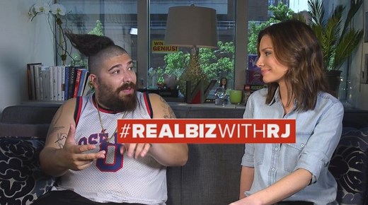 The Fat Jewish on Real Biz with Rebecca Jarvis