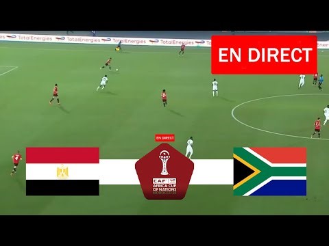 Égypte vs Afrique du Sud EN DIRECT | Coupe d’Afrique des Nations 2025 | Match EN DIRECT Aujourd’hui!