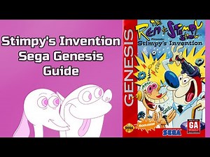 Stimpy's Invention Sega Genesis (Guide + Longplay)