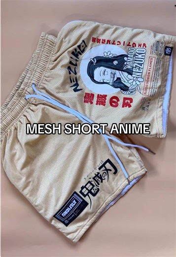 Anime Mesh Shorts for Ultimate Streetwear Style
