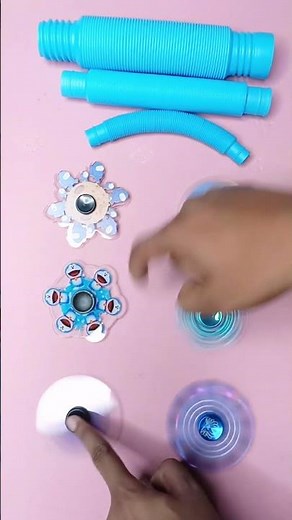 Pop It Pop Tube Fidget Toys Fidget Spinner #shorts