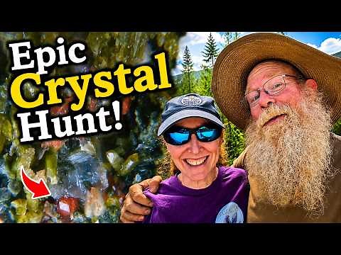 We Found Incredible Garnet & Epidote Crystal Specimens!