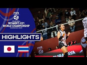 Japan 🇯🇵 vs. Thailand 🇹🇭 - Match Highlights