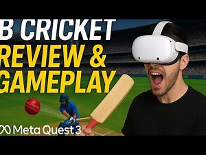 IB Cricket Review & Gameplay in VR 🔥 | Realistic VR Cricket Experience | Meta Quest 3S Gameplay