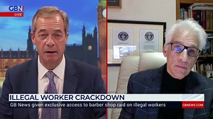 GB News Nigel Farage - Immigration enforcement officers raid local barber shop amidst 'growing phenomenon' | John Morton