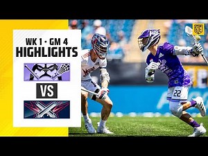 Michael Sowers' First PLL Game | Waterdogs vs. Cannons Highlights Week 1