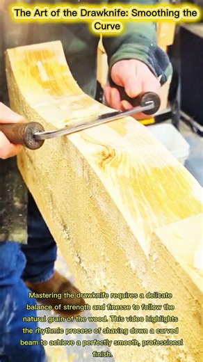 The Art of the Drawknife: Smoothing the Curve