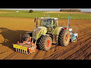 Semis de maïs 2021 // Monosem 6 rangs + fertilisation