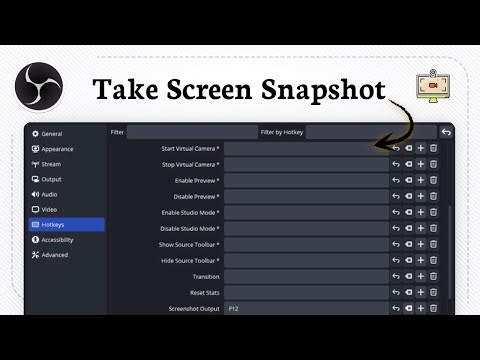 How to take a screenshot with OBS Studio