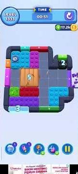 Color Block Jam level 1333 #colorblockjam #walkthrough #games