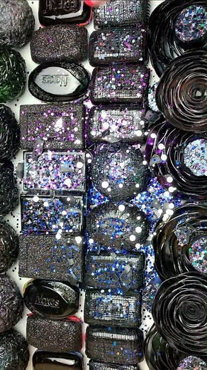 169K views · 4.4K reactions | Classy Black ASMR Sound #clayart #asmr #clay #satisfyingvideo #relaxing #beautiful #relaxvideos #healingsoapasmr #asmrsounds #glitter #deepsleep | Healing Soap ASMR | Facebook