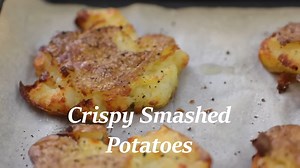 How to Make Crispy Smashed Potatoes in 20 Minutes