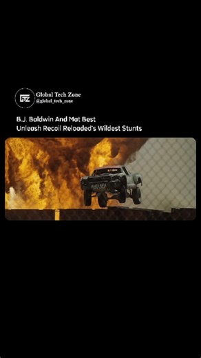 GlobalTechZone on Instagram: "B.J. Baldwin and Mat Best Unleash Recoil Reloadeds Wildest Stunts B.J. Baldwin, off road racing champion, and Mat Best, co founder of Black Rifle Coffee Company, team up on a high octane mission to recover a stolen shipment of coffee. From sliding a Porsche under a moving 18 wheeler to launching a trophy truck over massive dunes, nothing is off limits. Recoil Reloaded delivers jaw dropping stunts, adrenaline pumping action, and coffee fueled chaos. Do not blink or y
