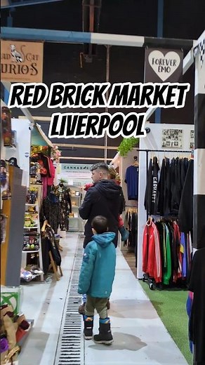 Visiting Red Brick Market Liverpool 🛍️ #liverpool #travel