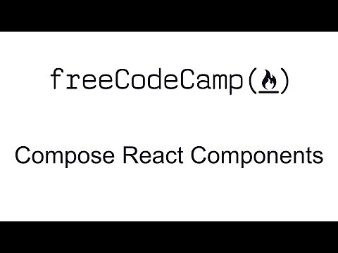 Compose React Components - React - Free Code Camp