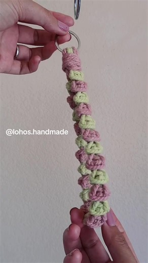 Macrame Wristlet Keychain Tutorial for Beginners