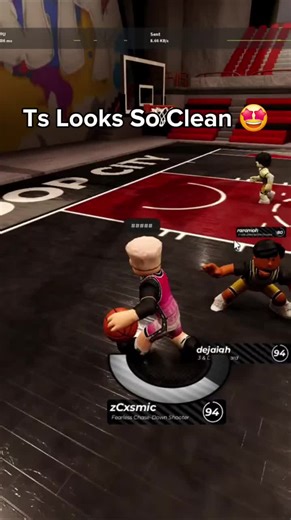 Credits To @discord.gg/hoopcity for the clip | Game Looks So Clean 🤩 | #fyp #viral #hoopcity #roblox #practicalbasketball