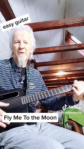 Easy Guitar Lesson: Fly Me To The Moon Chords for Beginners