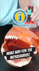 Make Way For The @Imaginext Mosasaurus! #imaginext #jurassicworld