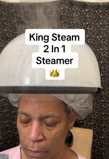 King Steam 2-in-1 Hair Steamer for Deep Conditioning