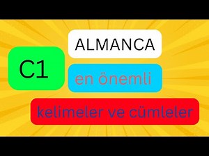 German C1 vocabulary list #german #goethezertifikat #telc #learninggerman #learninggerman