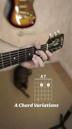 Variações do Acorde Lá Maior (A)