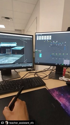 12 reactions | Repost @teacher_assistant_vfx Projection! | VanArts - Vancouver Institute of Media Arts | Facebook