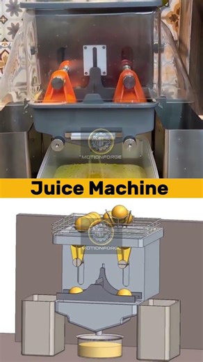 Juice Machine Mechanism – Mechanical Design#Engineering #Mechanical #HowItWorks #TechEducation