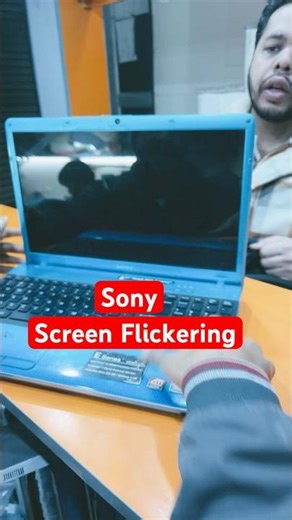 Sony VAIO Laptop Display Blinking | Screen Issue Diagnosed #shorts