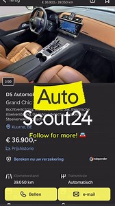 2K views | Interior details in the DS 7. ✨  Car: DS Automobiles 7. | AutoScout24 | Facebook