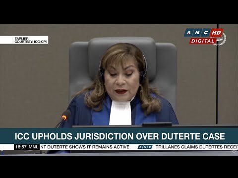 WATCH: ICC ruling on Duterte's jurisdiction appeal | ANC