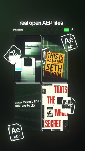 this site offers open after effects project files 🚀, all designed in viral edit style 🔥Link in bio