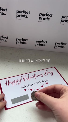 Unique Valentine’s Day Scratch Card Gifts