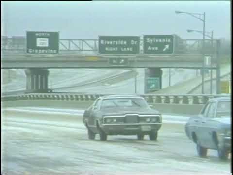 Texas Snow storm effect 1/1/79