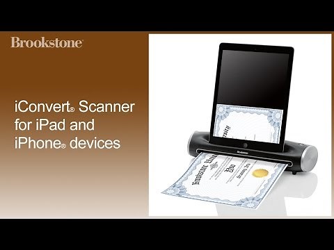 iConvert® Scanner for iPad and iPhone® devices How to use