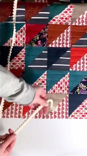 ❤️ Quilted draft excluder - free tutorial